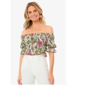 Banjanan Cora Freja Lilac Top NWOT